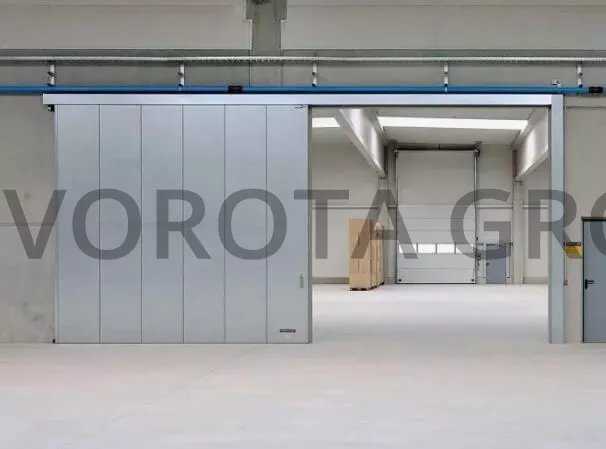 Противопожарные ворота Doorhan откатные 3750х3920